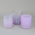 Kristallklangschalen-Set „Purple Bliss“ in 432 Hz I Infinity Bowls®