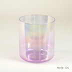 Kristallklangschalen-Set „Purple Harmony“ in 432 Hz I Infinity Bowls®