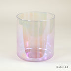 Kristallklangschalen-Set „Purple Harmony“ in 432 Hz I Infinity Bowls®