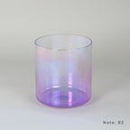 Kristallklangschalen-Set „Purple Velvet” in 432 Hz I Infinity Bowls®