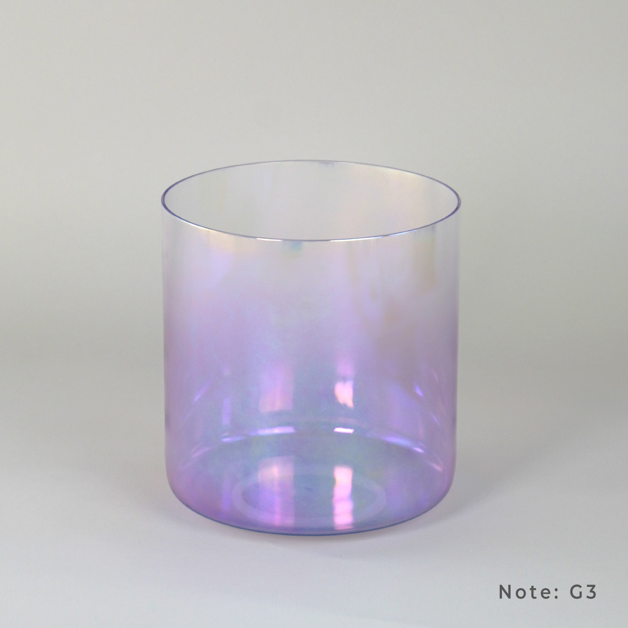 Kristallklangschalen-Set „Purple Velvet” in 432 Hz I Infinity Bowls®
