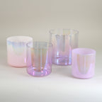 Kristallklangschalen-Set „Sweet Velvet“ in 432 Hz I Infinity Bowls®
