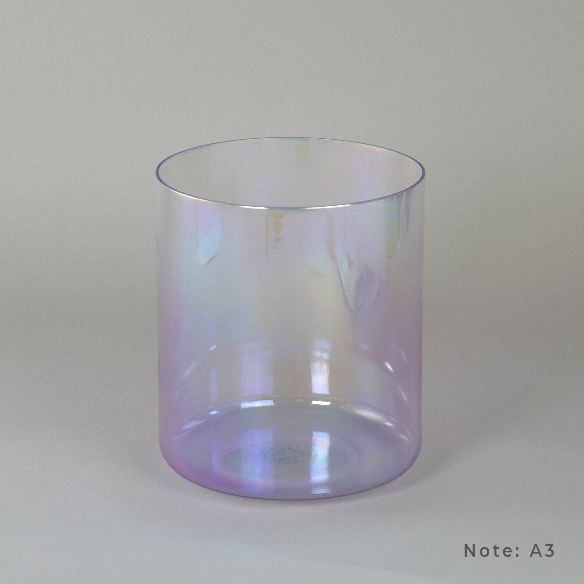 Kristallklangschalen-Set „Violet Aura“ in 432 Hz I Infinity Bowls®
