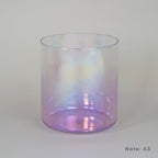 Kristallklangschalen-Set „Violet Aura Alchemy“ in 432 Hz I Infinity Bowls®
