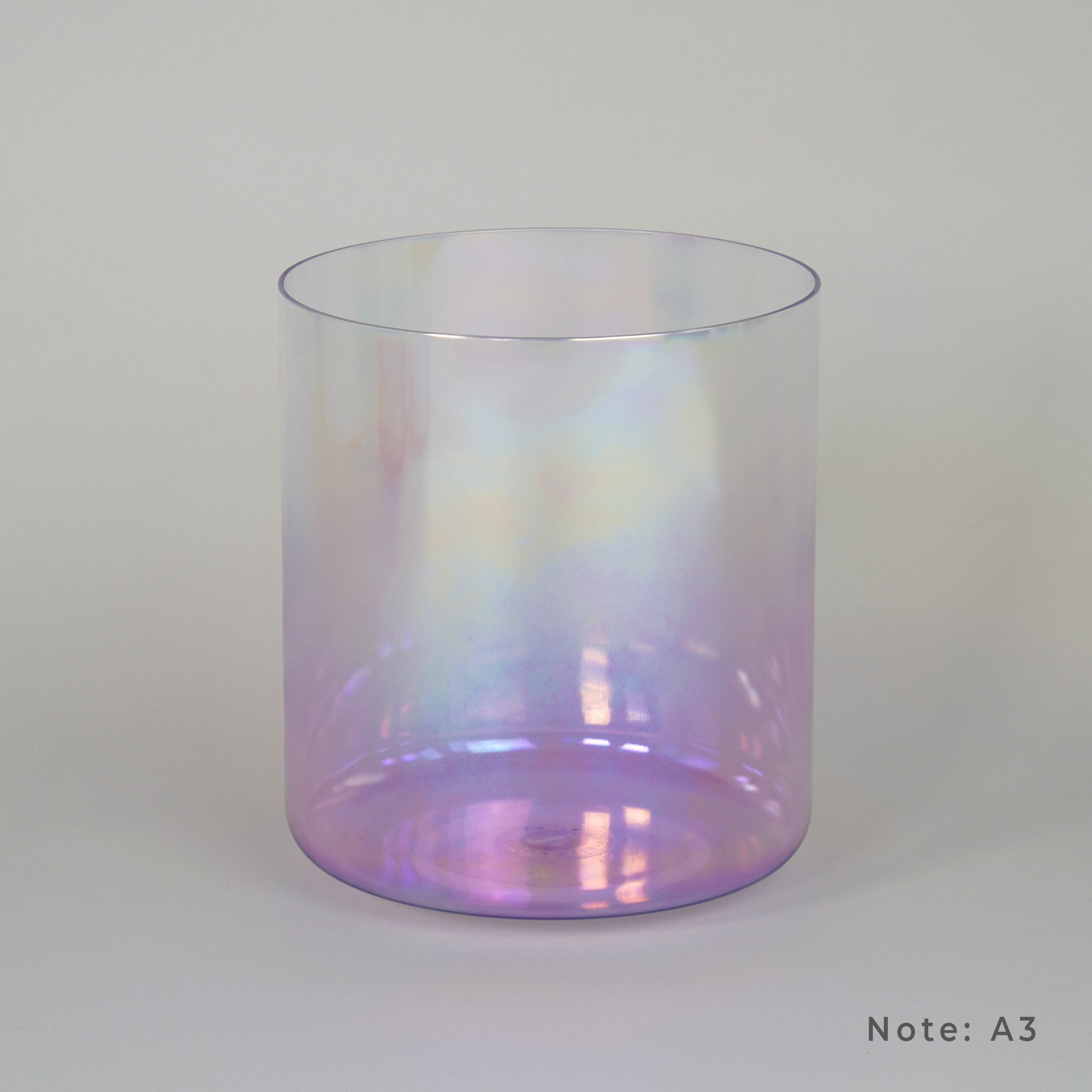 Kristallklangschalen-Set „Violet Aura Alchemy“ in 432 Hz I Infinity Bowls®