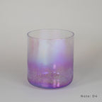 Kristallklangschalen-Set „Violet Aura Alchemy“ in 432 Hz I Infinity Bowls®