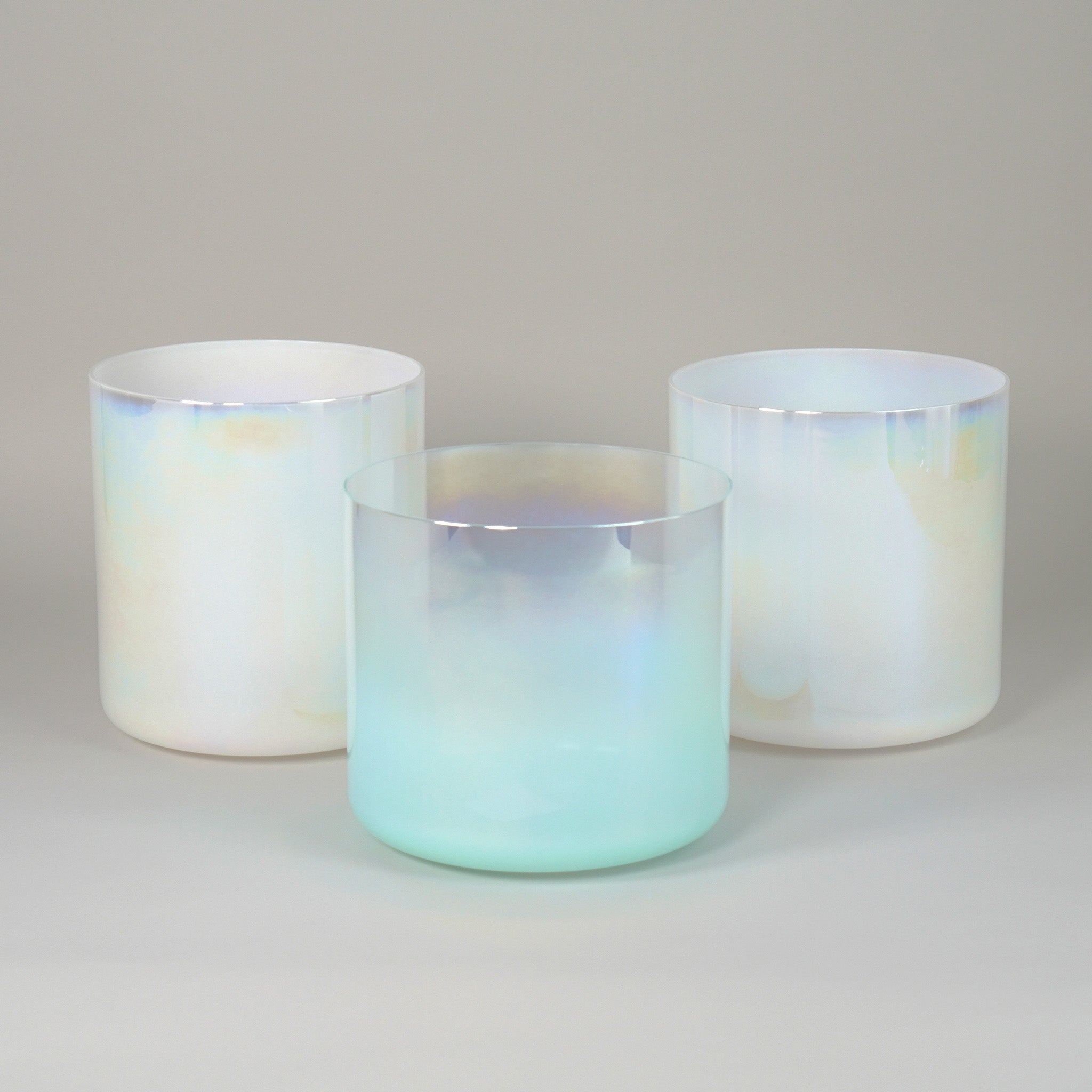 Kristallklangschalen-Set „White Essence“ in 432 Hz I Infinity Bowls®