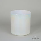 Kristallklangschalen-Set „White Shadows“ in 432 Hz I Infinity Bowls®