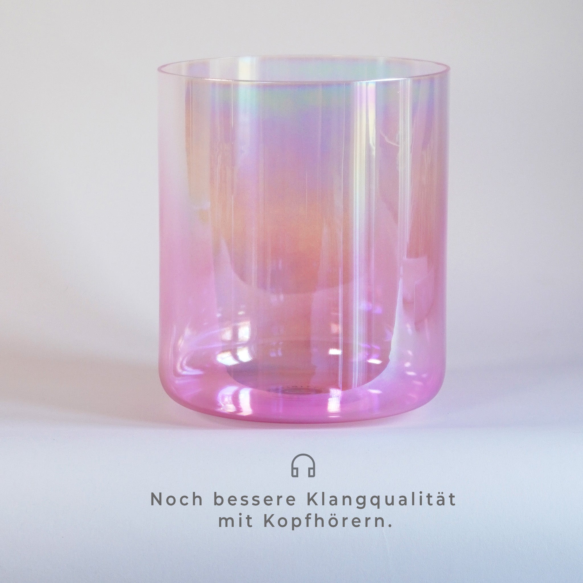 Einzelklangschale 7C Rosa