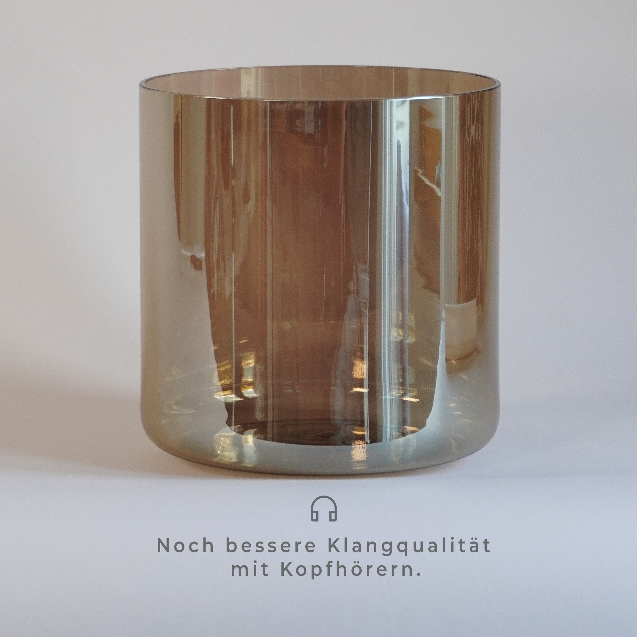 Kristallklangschale Smokey C