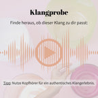 Kristallklangschale LIBELLE KRAFTTIER Kelch 432 Hz - 18 cm | AkashaBowls®