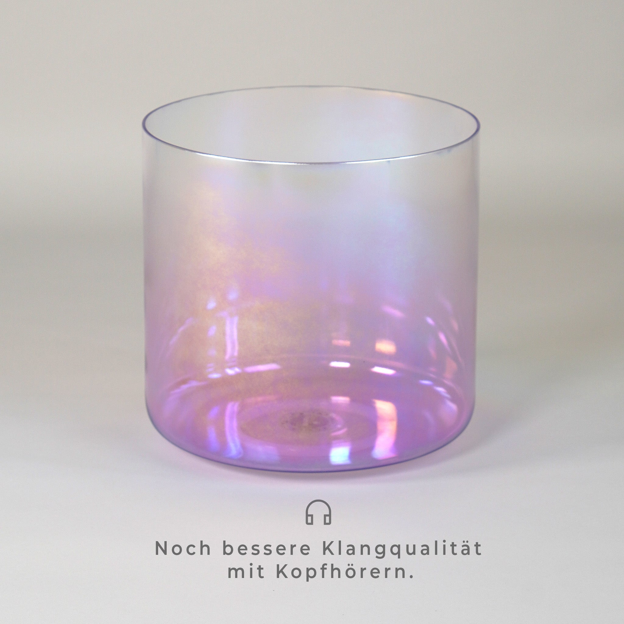 8,5” F-5 (3. Oktave) in 432 Hz Kristallklangschale I Infinity Bowls®