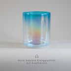Kristallklangschale Blau G 