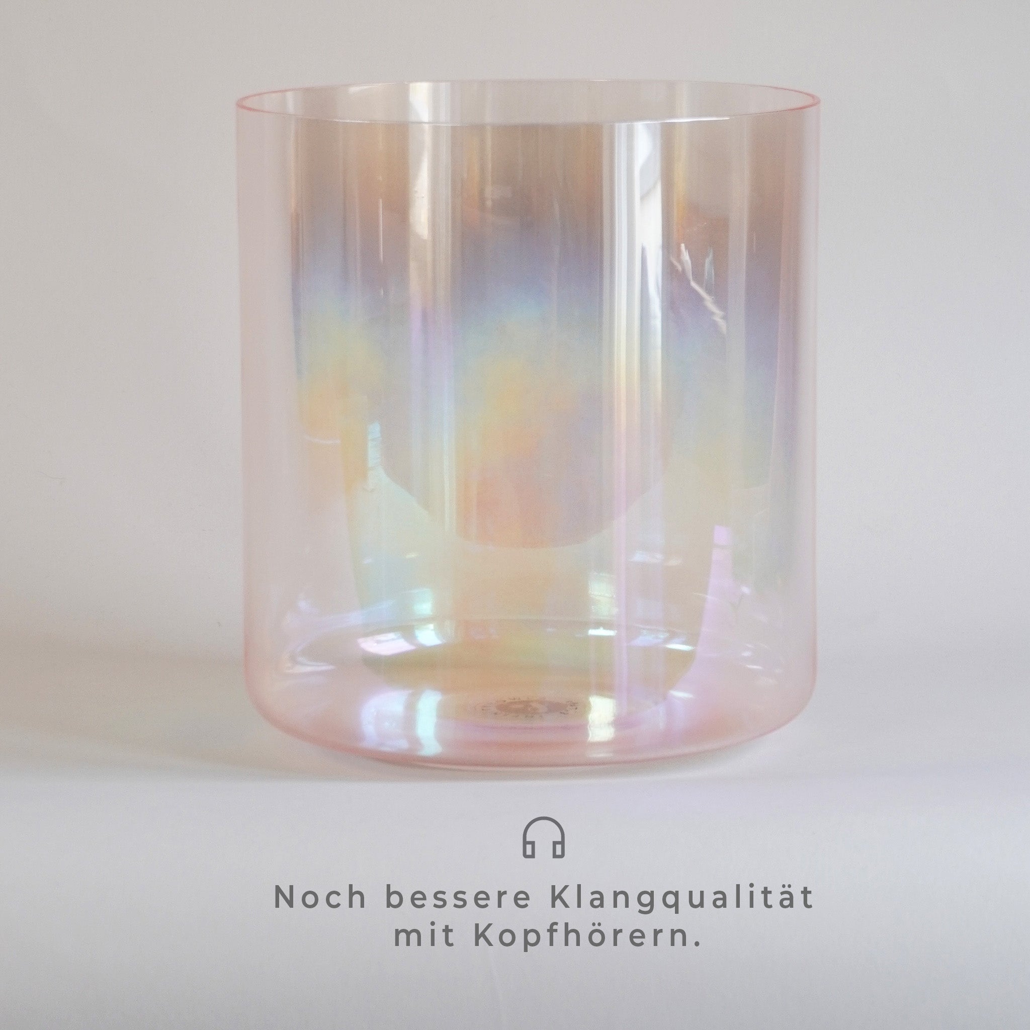 Kristallklangschale 8" F#+40