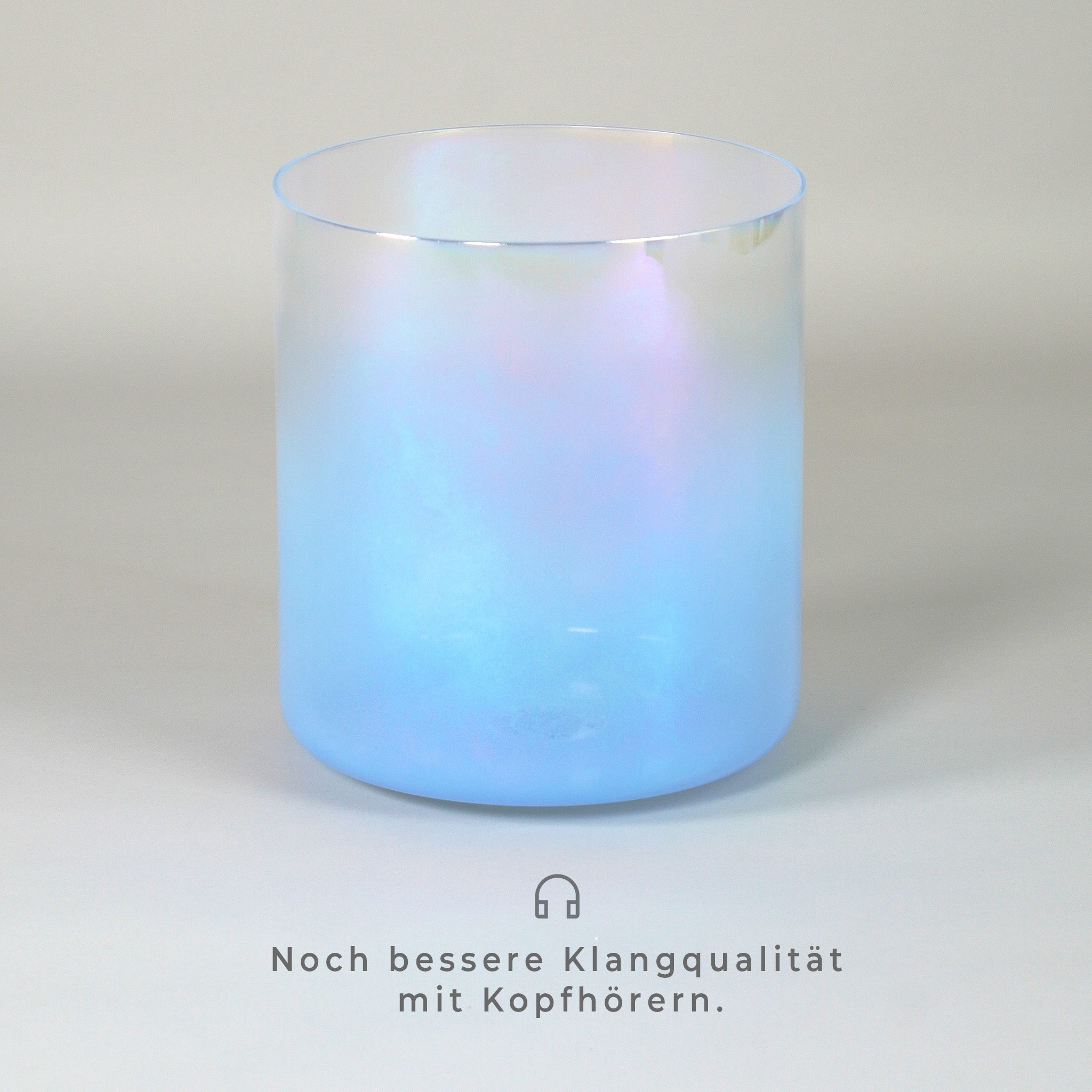 7,5” A-5 (3. Oktave) in 432 Hz Kristallklangschale I Infinity Bowls®