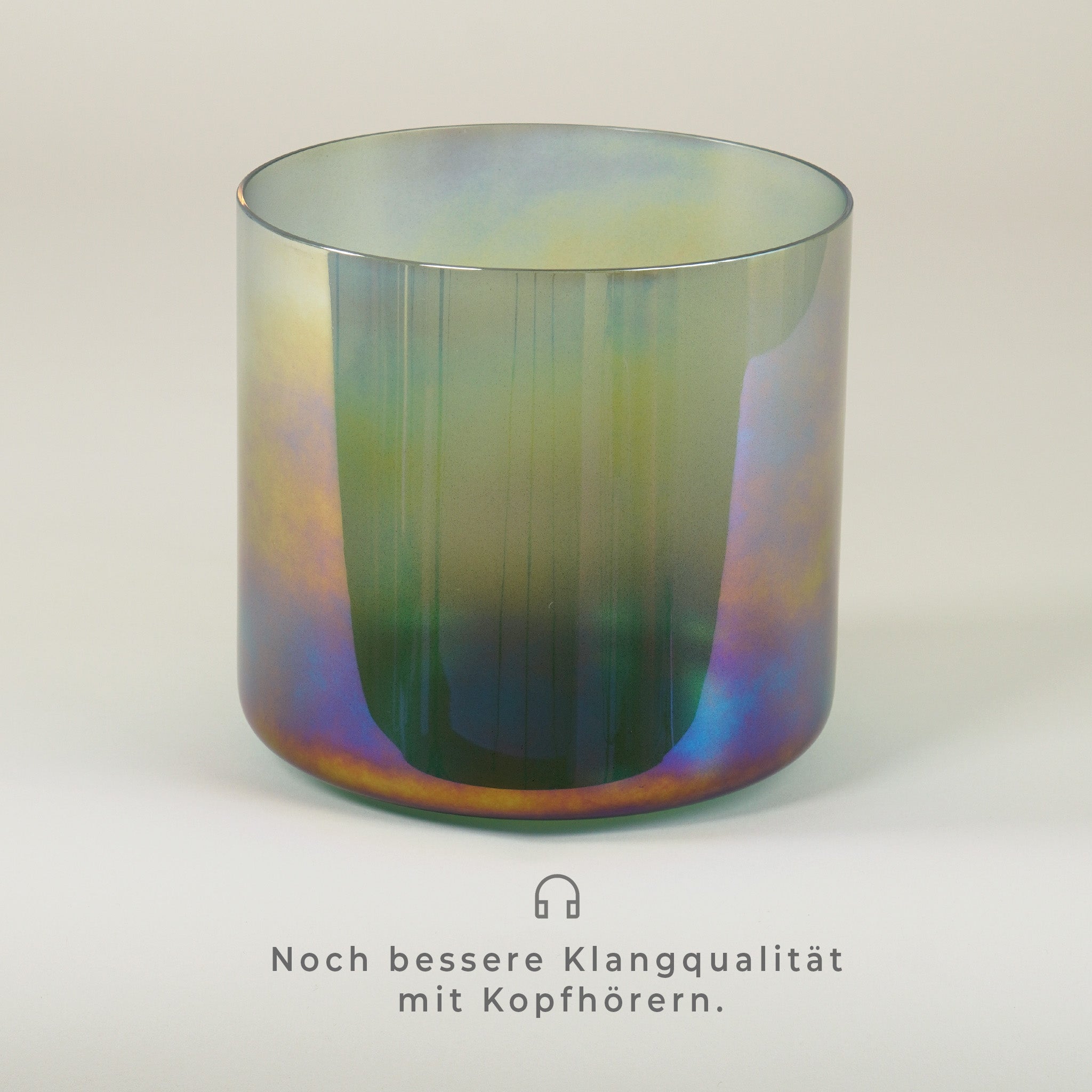 8” A-8 (3. Oktave) in 432 Hz Kristallklangschale I Infinity Bowls®