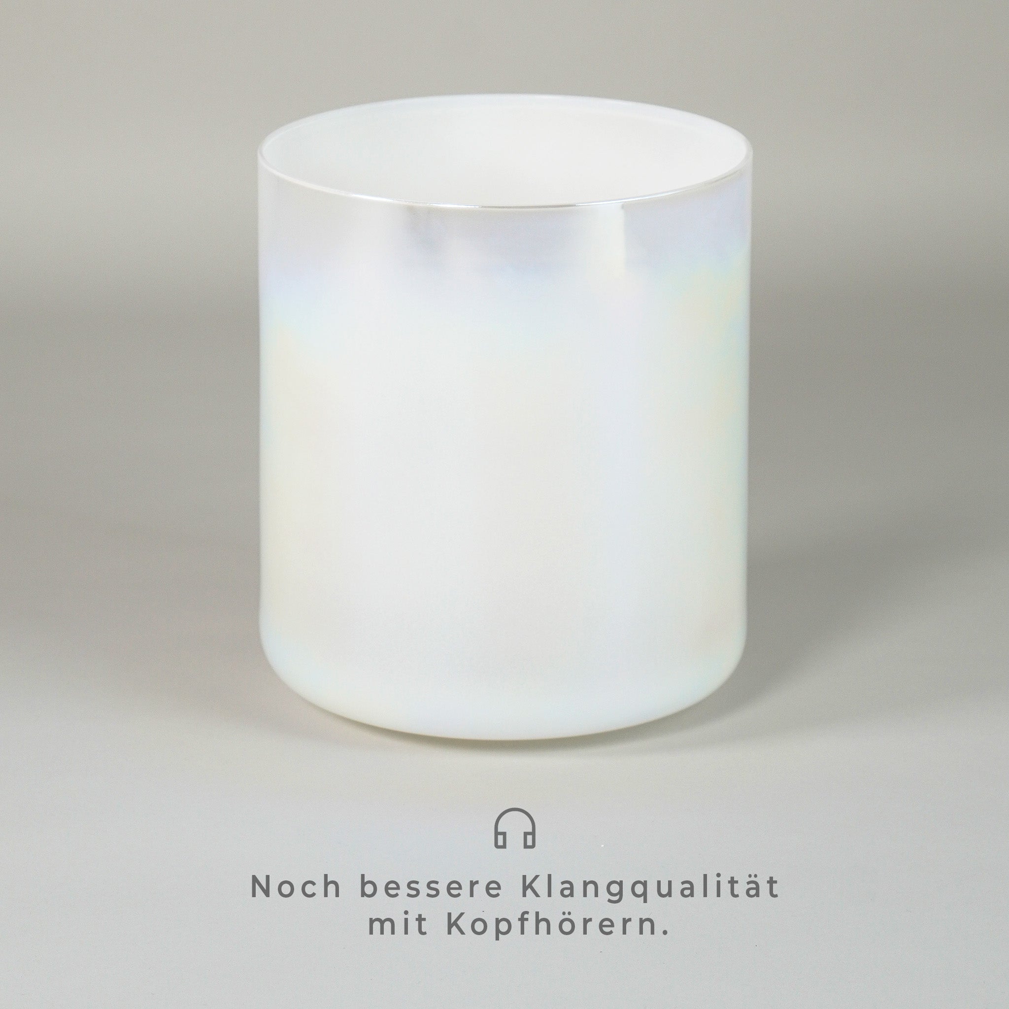 7” B±0 (3. Oktave) in 432 Hz Kristallklangschale I Infinity Bowls®