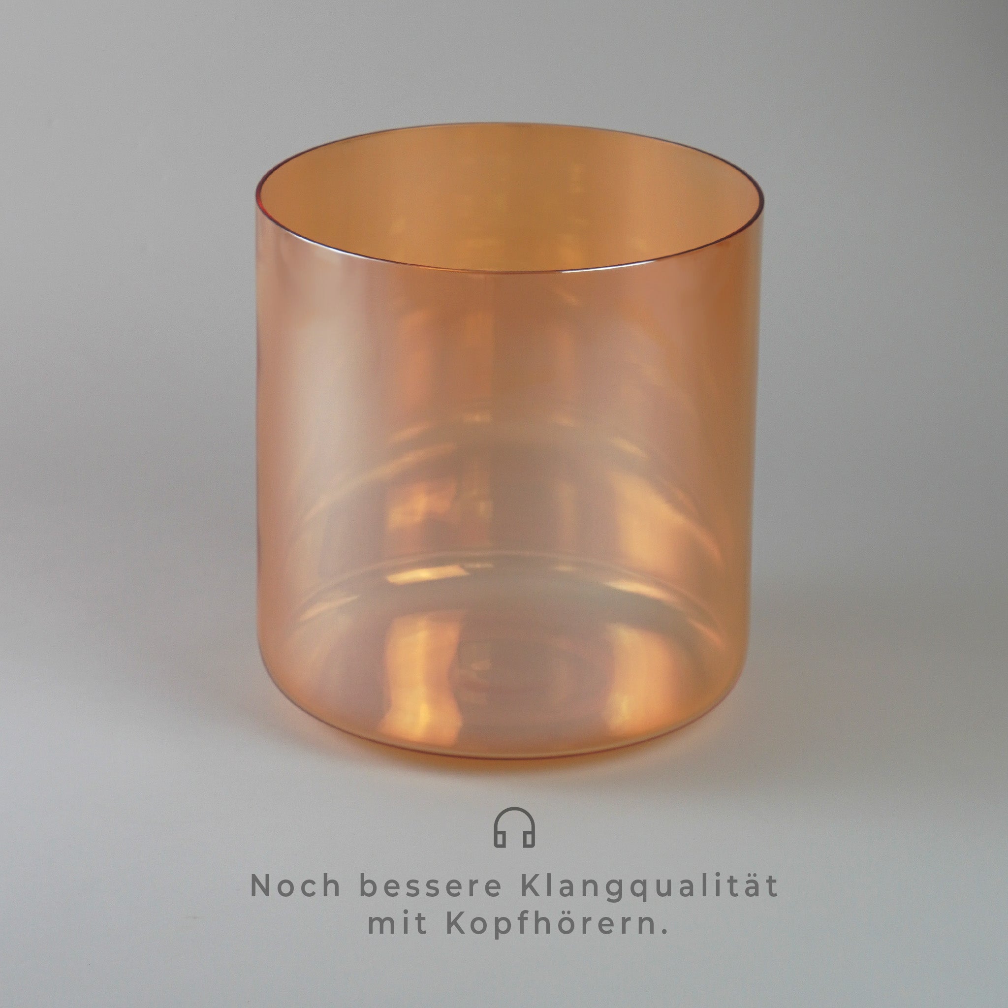 8,5” E-0 (3. Oktave) in 432 Hz Kristallklangschale I Infinity Bowls®