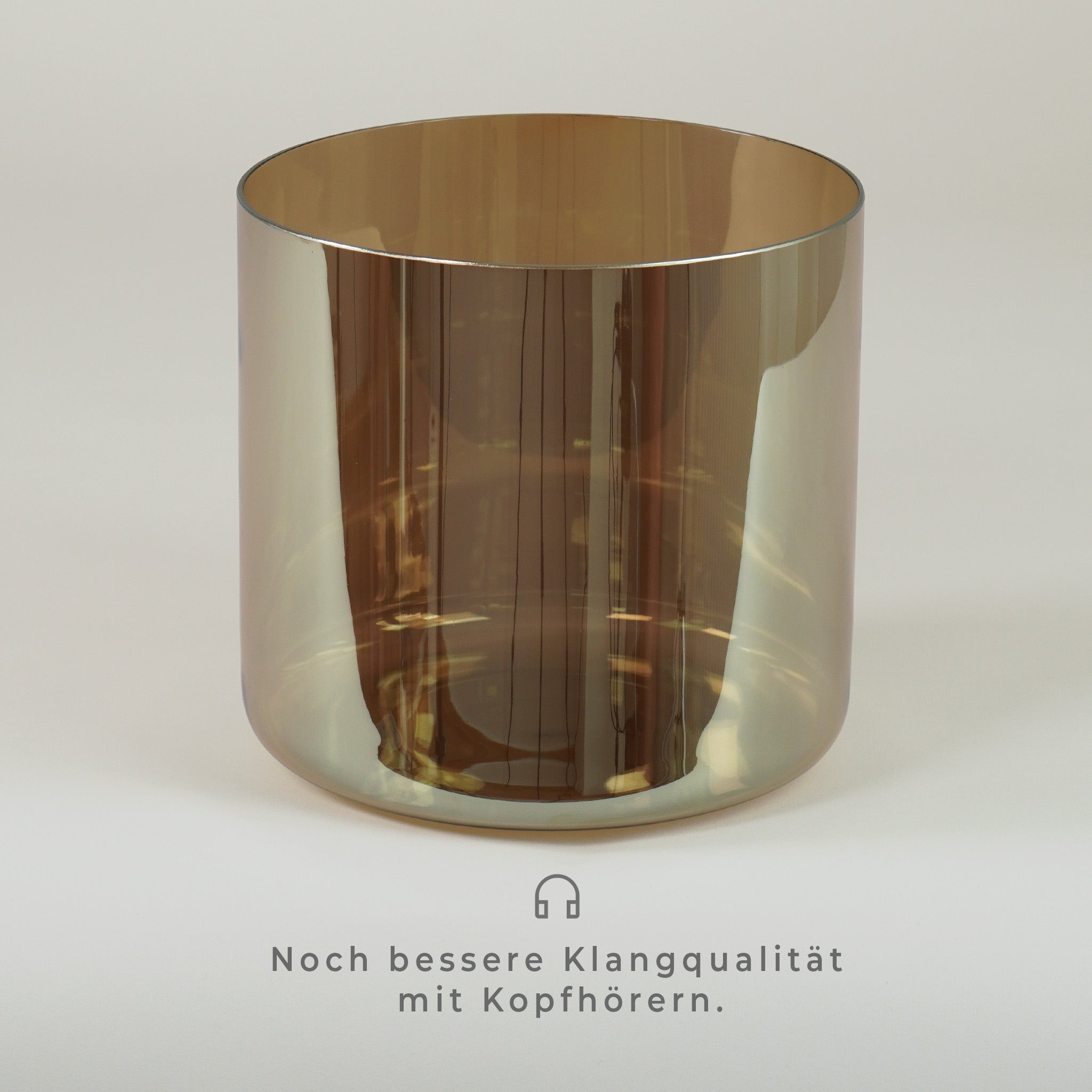 8,5” F±0 (3. Oktave) in 432 Hz Kristallklangschale I Infinity Bowls®