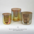 Kristallklangschalen-Set „Ancient Roots“ in 432 Hz I Infinity Bowls®