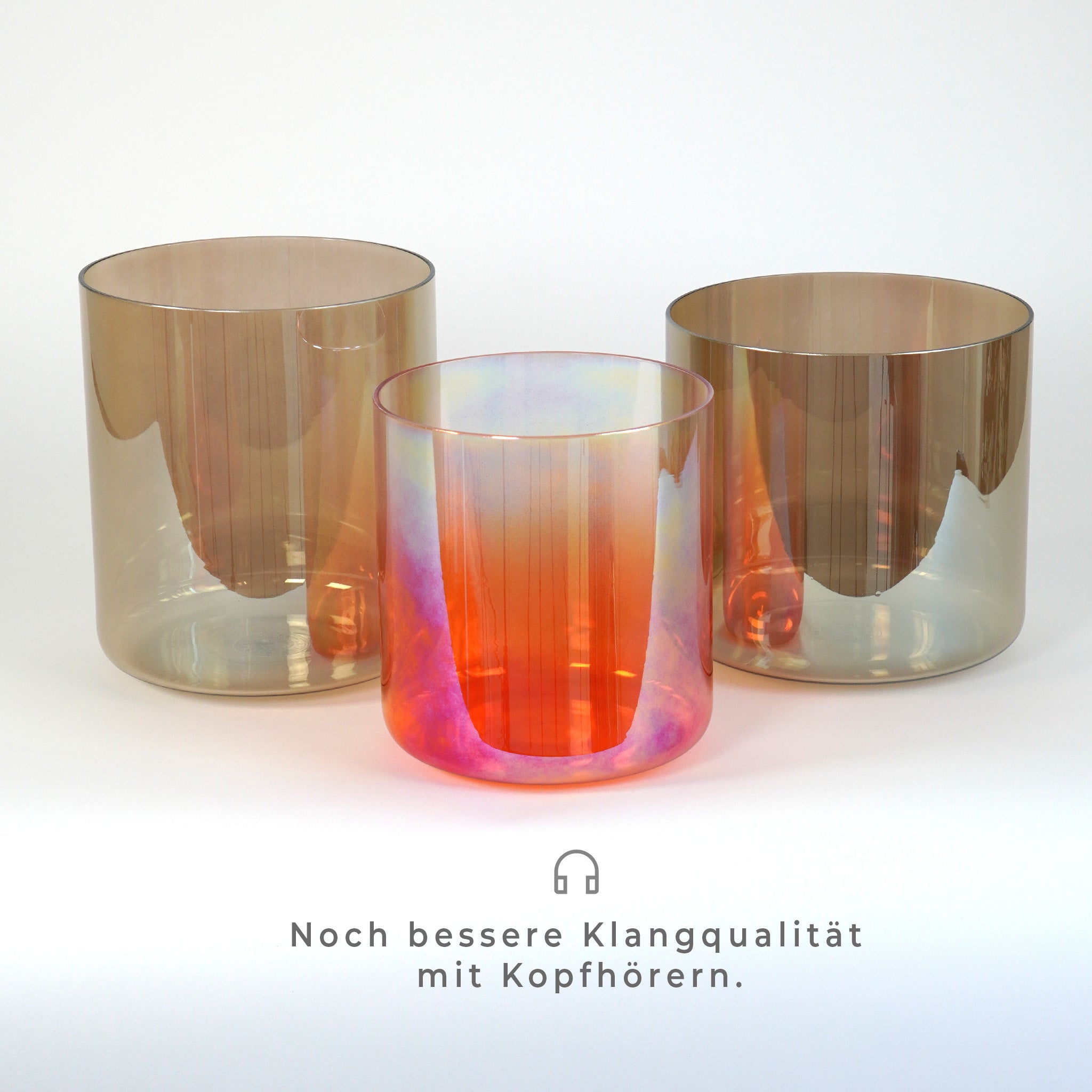 Kristallklangschalen-Set „Ancient  Melodies“ in 432 Hz I Infinity Bowls®