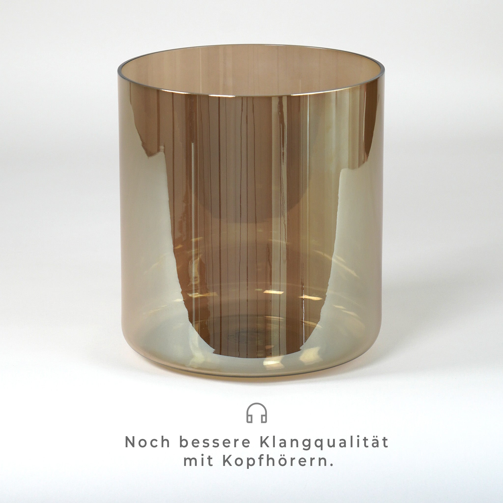 8” C-10 (4. Oktave) in 432&nbsp;Hz Kristallklangschale I Infinity Bowls®