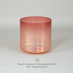 7” C#-5 (4. Oktave) in 432 Hz Kristallklangschale I Infinity Bowls®