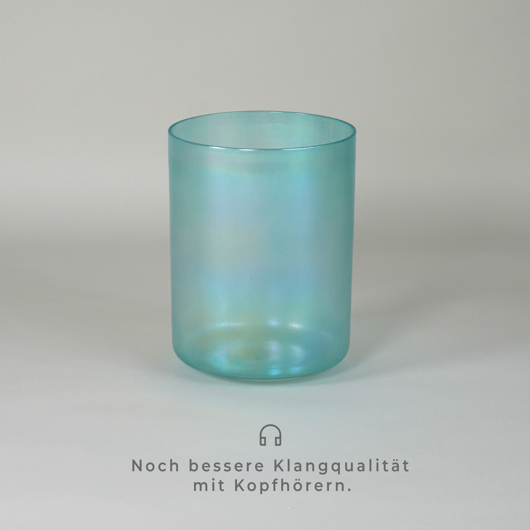 6” F+5 (4. Oktave) in 432 Hz Kristallklangschale I Infinity Bowls®