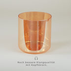 6,5” D±0 (4. Oktave) in 432 Hz Kristallklangschale I Infinity Bowls®