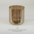 6” E-10 (4. Oktave) in 432&nbsp;Hz Kristallklangschale I Infinity Bowls®