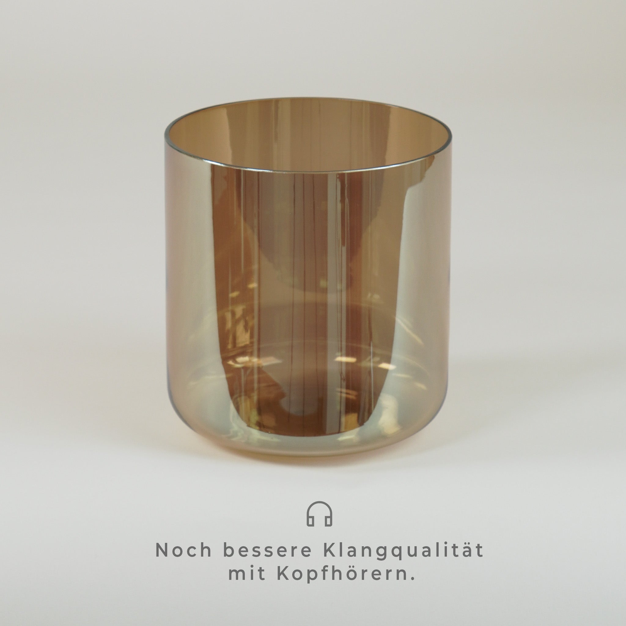 6” E-10 (4. Oktave) in 432&nbsp;Hz Kristallklangschale I Infinity Bowls®