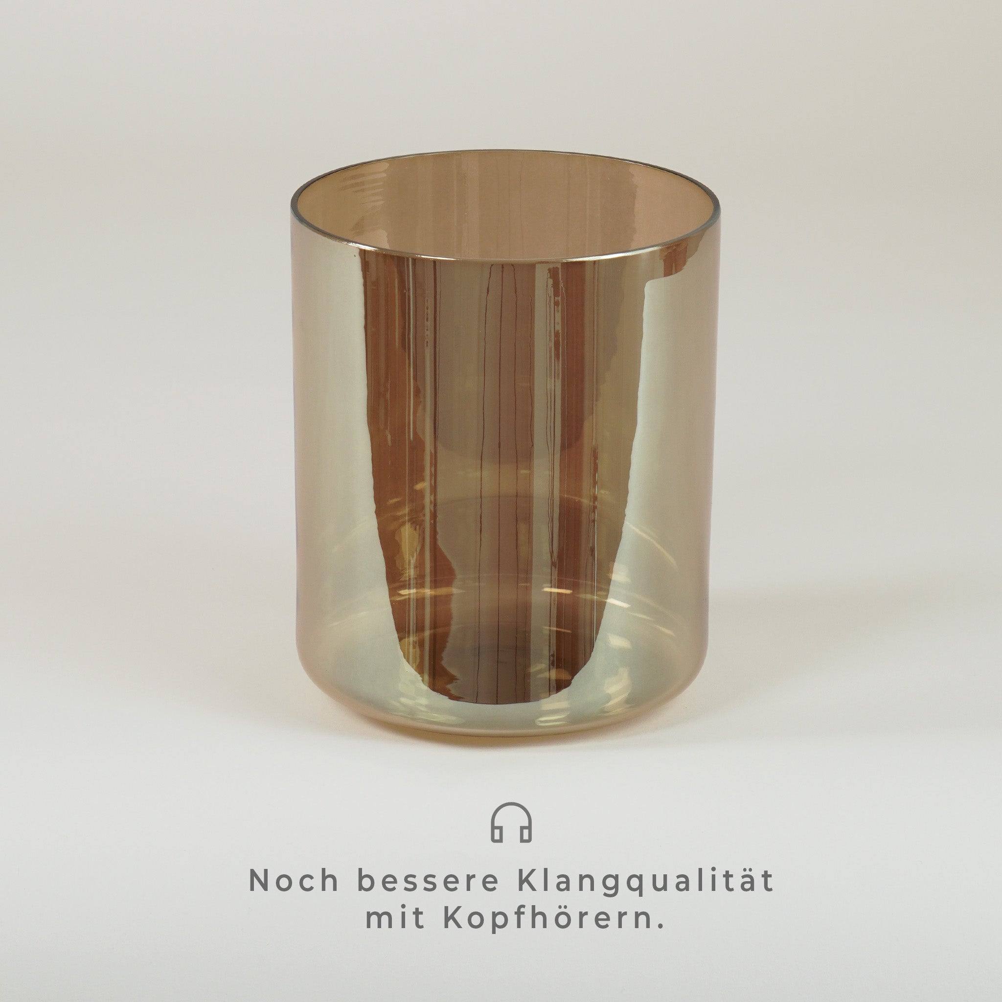 6” F-10 (4. Oktave) in 432&nbsp;Hz Kristallklangschale&nbsp;I Infinity Bowls®