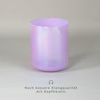 6” F+10 (4. Oktave) in 432 Hz Kristallklangschale I Infinity Bowls®