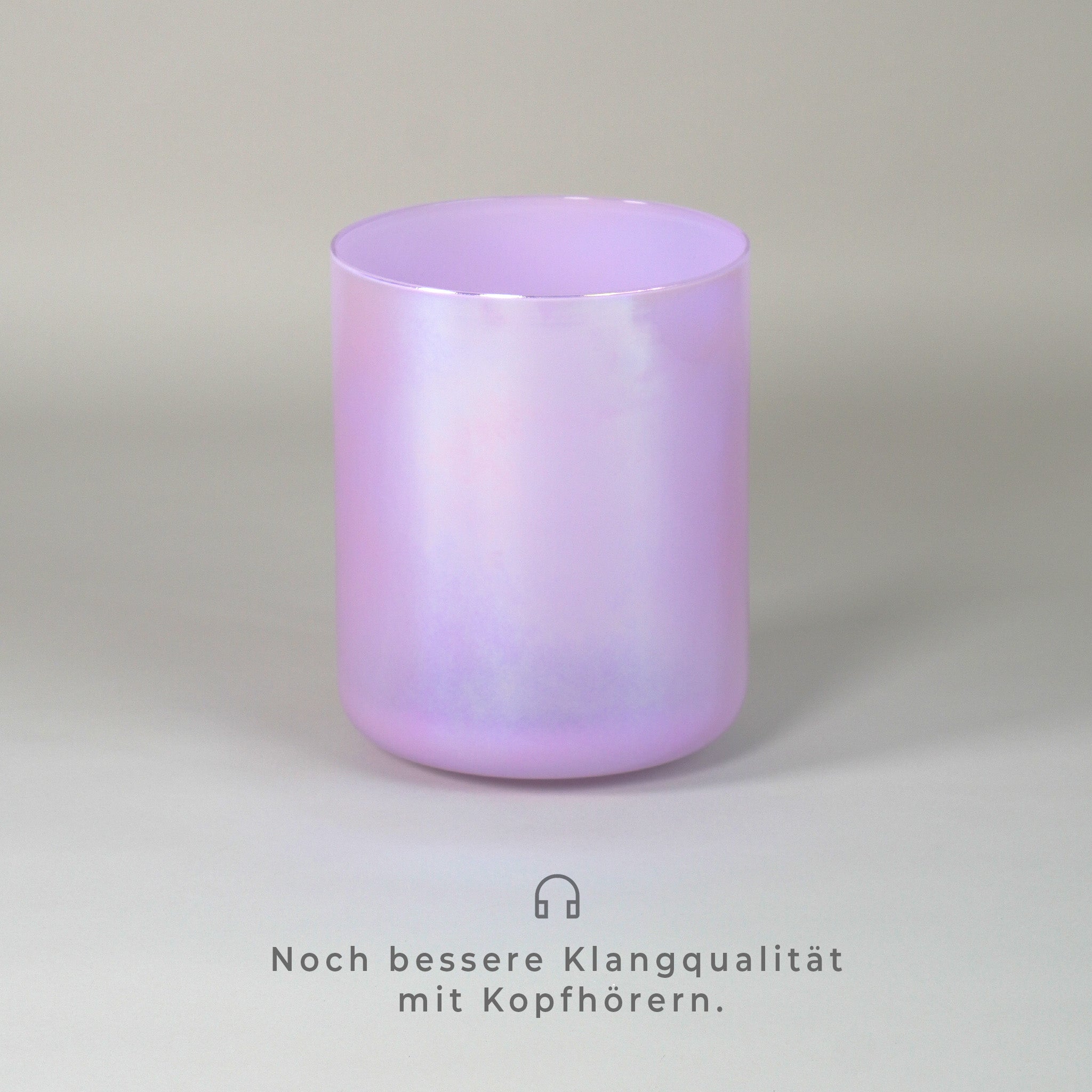 6” F+10 (4. Oktave) in 432 Hz Kristallklangschale I Infinity Bowls®