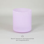 6,5” G-5 (4. Oktave) in 432 Hz Kristallklangschale I Infinity Bowls®