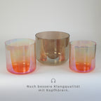 Kristallklangschalen-Set „Ancient Echoes“ in 432 Hz I Infinity Bowls®