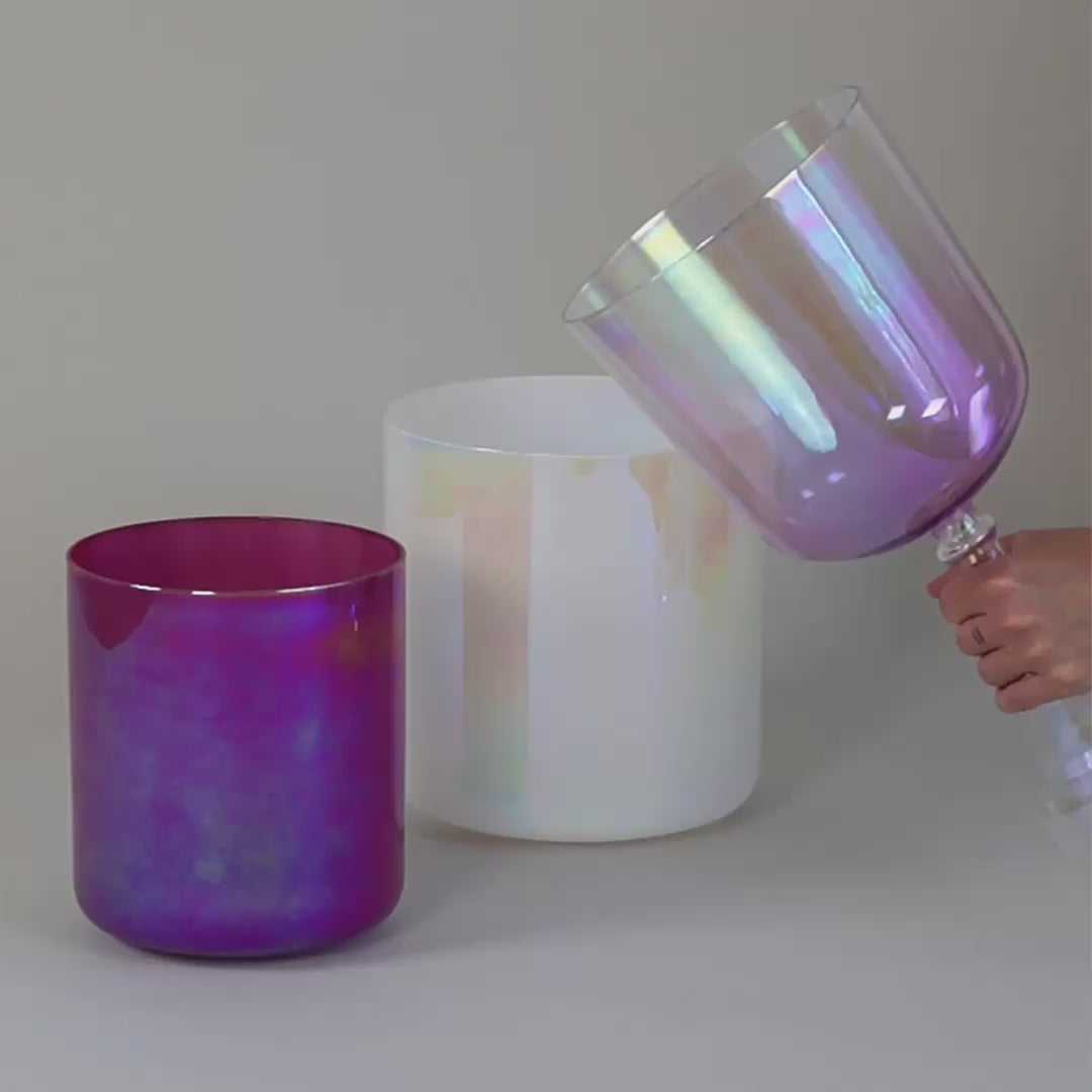 Kristallklangschalen-Set „Serenity Echo“ in 432 Hz I Infinity Bowls®