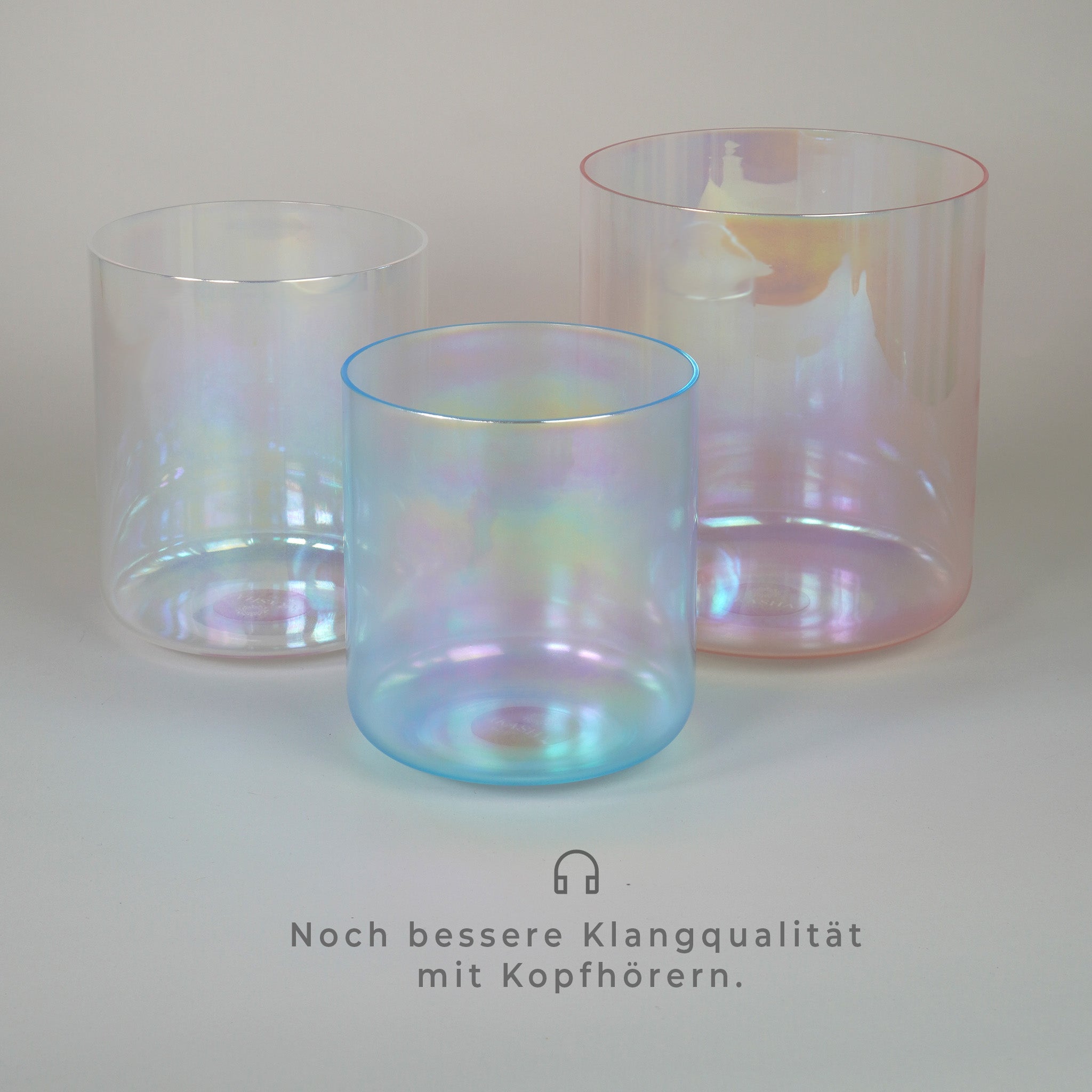 Kristallklangschalen-Set „The Galaxy“ in 432 Hz I Akasha Bowls®