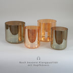 Kristallklangschalen-Set „Earth Harmonie“ in 432 Hz I Infinity Bowls®