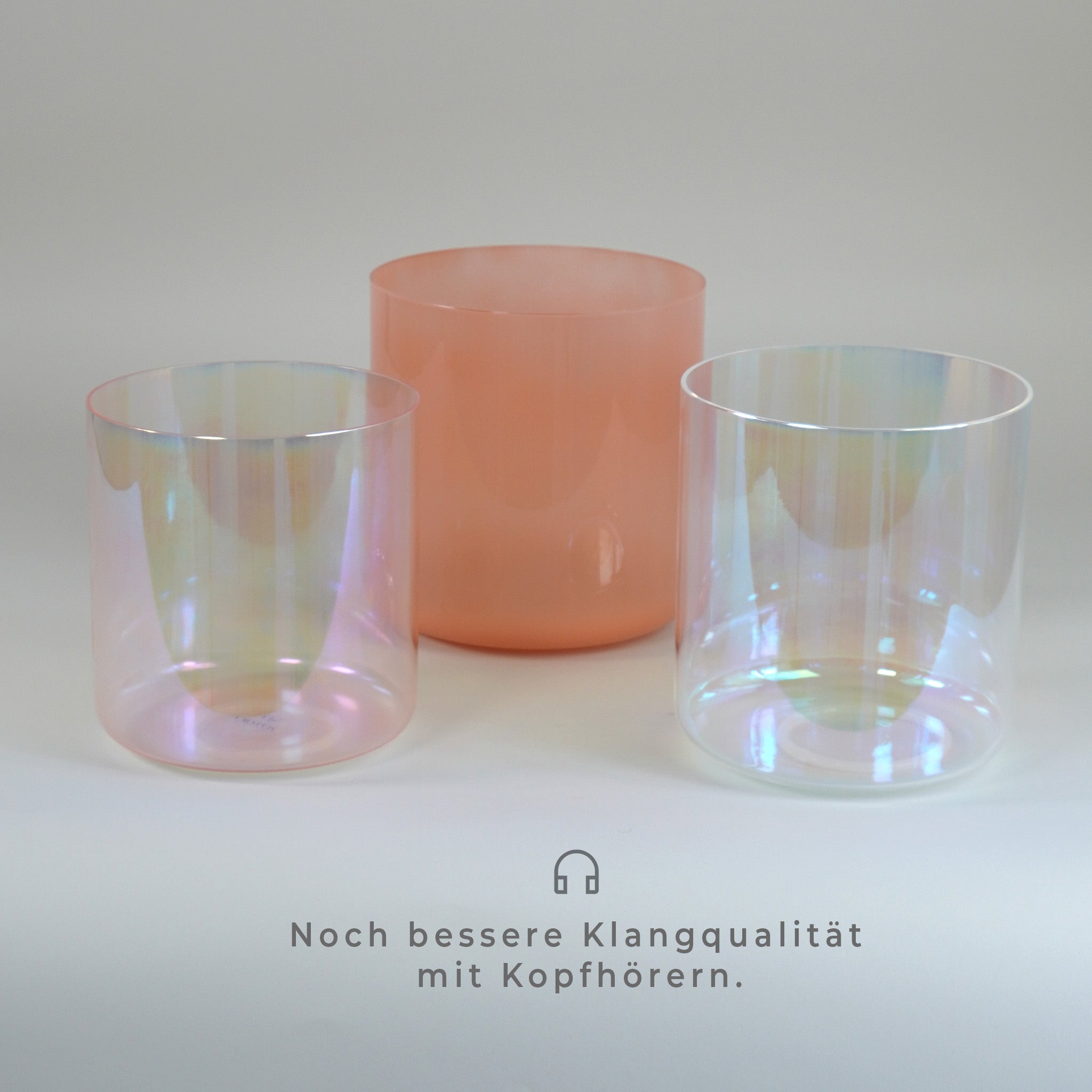Kristallklangschalen-Set „Empowerment Set“ in 432 Hz I Mayoka Crystal Bowls®
