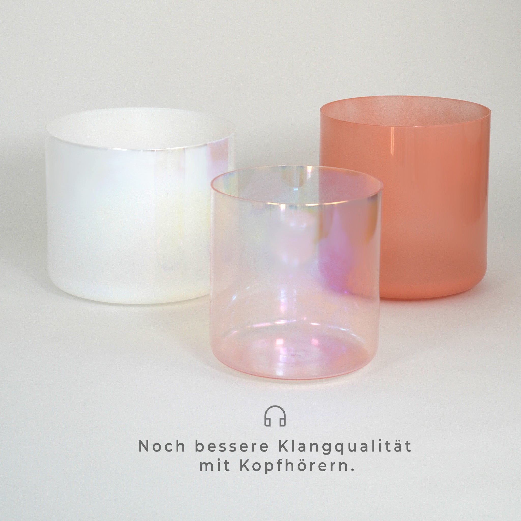 Kristallklangschalen-Set „Empowerment Set“ in 432 Hz I Mayoka Crystal Bowls®