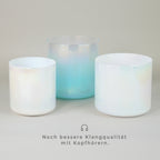 Kristallklangschalen-Set „White Aura“ in 432 Hz I Infinity Bowls®